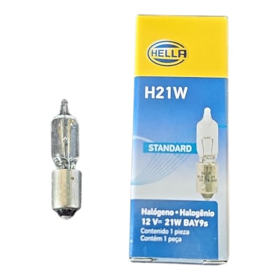 AMPOLLETA HELLA H21W 12V BAY9S2