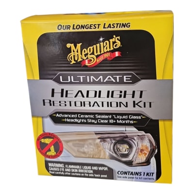 KIT RESTAUTADOR DE OPTICOS ULTIMATE MEGUIARS