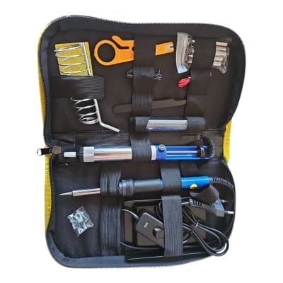 SET SOLDADURA CAUTIN ELECTRICO 60W 15PCS
