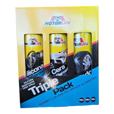 KIT TRIPLE PACK MOTOR LIFE