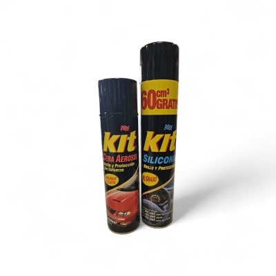 PACK SILICONA + CERA KIT1
