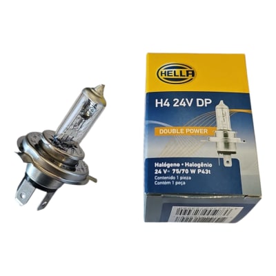 AMPOLLETA H4 24V 70/75W HELLA DOUBLE POWER