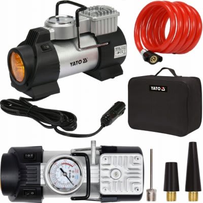COMPRESOR DE AIRE C/LUZ 180W YATO YT-73460