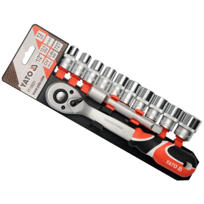 SET DADOS 1/2 12 PIEZAS YATO YT-38821