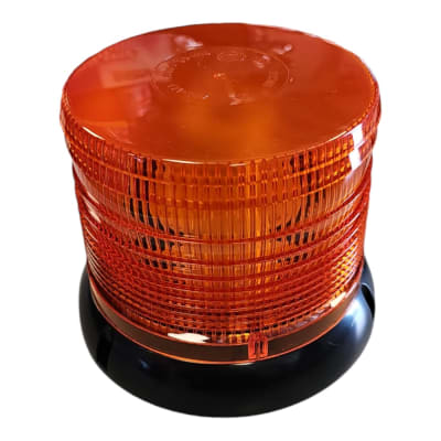 BALIZA LED 12/24V AMBAR APERNADA E IMAN1