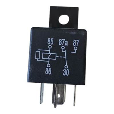 RELAY HELLA 12V 30/40AMP 87A C/RESIST