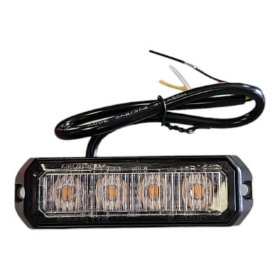 BALIZA ESTROBO 4 LED 12/24V PROFESIONAL