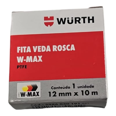 CINTA TEFLON 12MM X 10M WURTH