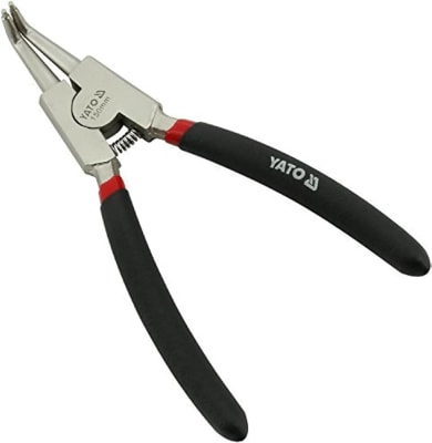 ALICATE SACA SEGURO EXT. CURVO L 200MM YT-2145