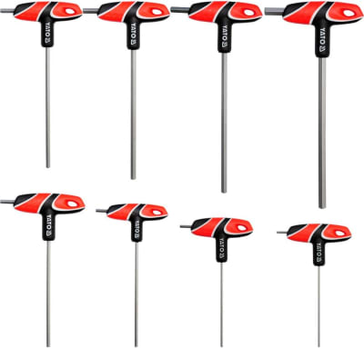 SET DE LLAVES ALLEN EN T 8 PIEZAS YATO YT-05583