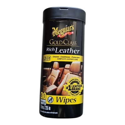 GOLD CLASS RICH LEATHER WIPES MEGUIARS