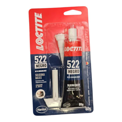 SILICONA NEGRA LOCTITE 522