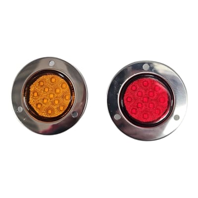 FAROL EMPOTRADO CROMADO 2 PULGADAS 12/24V