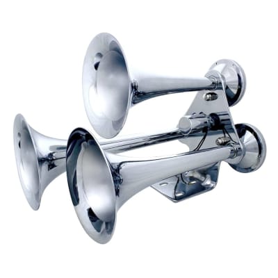 BOCINA TREN TRIPLE CORNETA 12/24V1