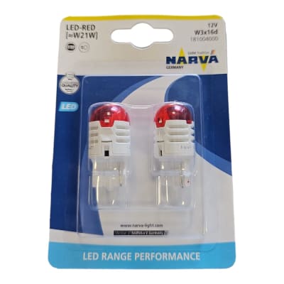 AMPOLLETA 1C COLA PEZ 21W NARVA RED CURVA