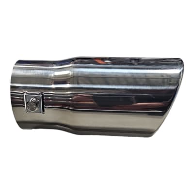 COLA ESCAPE CROMADA 1 SALIDA REDONDO X1