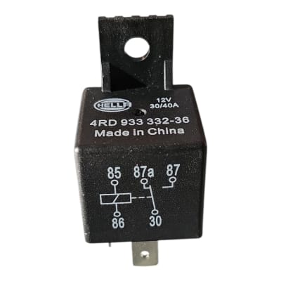 RELAY HELLA 12V 30/40AMP 5 PATAS 87A