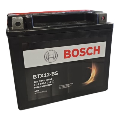 BATERIA MOTO 10AH BTX12-BS BOSCH PI
