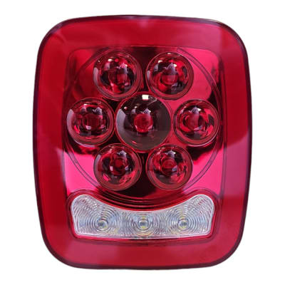 FAROL TRASERO LED PREMIER HALO TIPO JEEP 12V UNITARIO