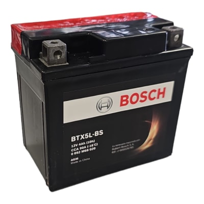BATERIA MOTO 4AH BTX5L-BS BOSCH PD