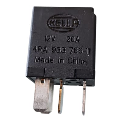 MICRO RELAY 12V 20AMP 4 PATAS CON RESISTENCIA HELLA1