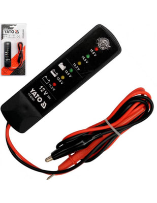 PROBADOR DE BATERIA 12V YATO YT-831011