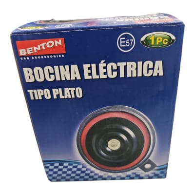 BOCINA PLATO BENTON 12V