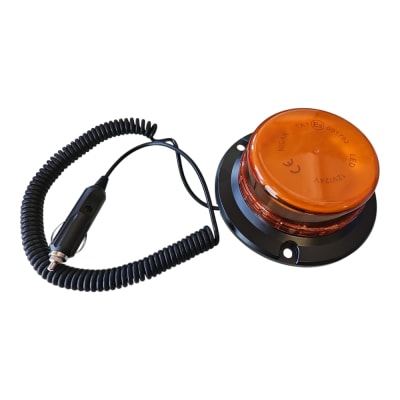 BALIZA PLANA AMBAR 12/241