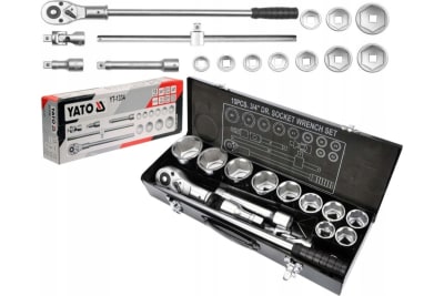 SET DADOS 3/4 20PZS YATO YT-13351