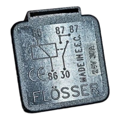RELAY FLOSSER 4254 24V 30AMP 87/871