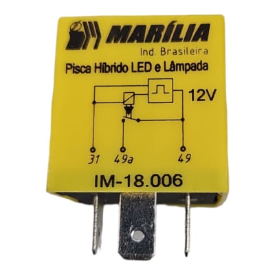 FLASHER HIBRIDO MARILIA 3P 12V 120W