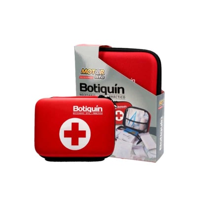 BOTIQUIN SEGURIDAD 128 PIEZAS MOTOR LIFE