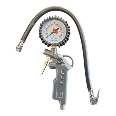 PISTOLA CON MANOMETRO 0 A 175 PSI LUTIAN1
