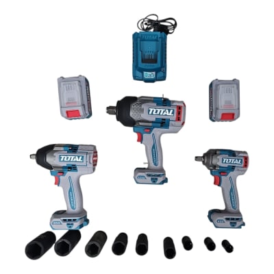 KIT LLAVES DE IMPACTO 400+850+1350NM+2 BAT5AH