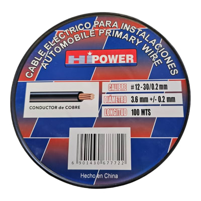 CABLE N°12 HI POWER
