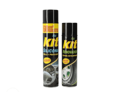 PACK SILICONA MAS RENOVADOR KIT1