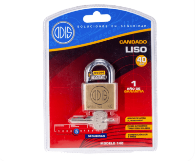 CANDADO ODIS REFORZADO 140 40MM