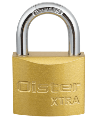 CANDADO ODIS SERIE OISTER XTRA HIERRO BRONCEADO 40MM