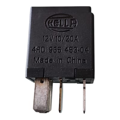 MICRO RELAY 12V 10/20 AMP 5 PATAS CON RESISTENCIA HELLA