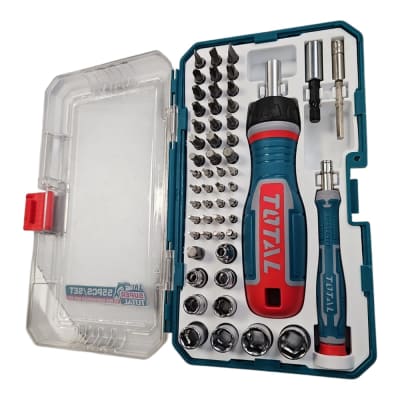 SET DESTORNILLADORES 55PCS TOTAL TACSD30556