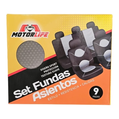 FUNDA TAPIZ MOTORLIFE DEPOR GRIS