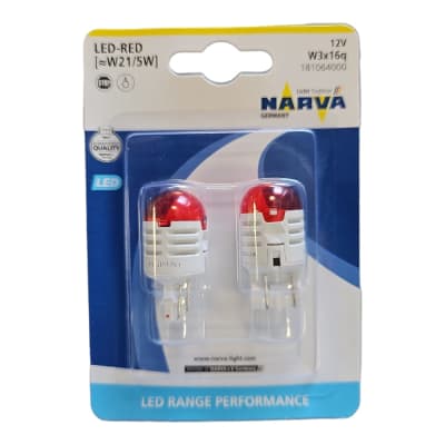 AMPOLLETA 2C COLA PEZ 21/5W NARVA RED CURVA