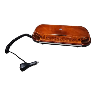 BALIZA LED RECTANGULAR AMBAR  44X22 CM
