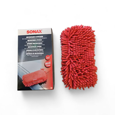 ESPONJA MICROFIBRA 2 EN 1 ULTRA SOFT SONAX1