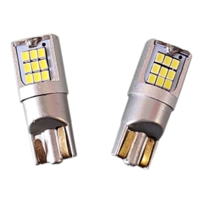 JUEGO AMPOLLETA COLA PEZ T10 12V 23LED1