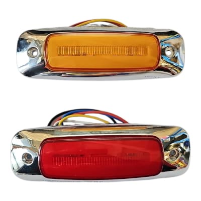 FAROL LATERAL HALO CROMO 12/24V