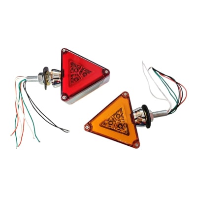 FAROL TAPABARRO LED CAMION TRIANGULAR HALO 12/24V