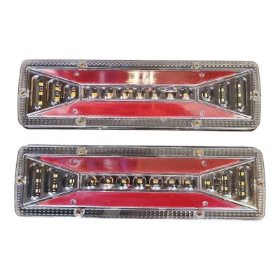 JUEGO FAROL CARRO ARRASTRE DEPORTIVO LED 12/24V1