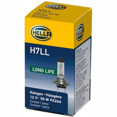 AMPOLLETA H7 12V 55W HELLA LONG LIFE