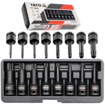 SET DADO DE IMPACTO TORX 1/2